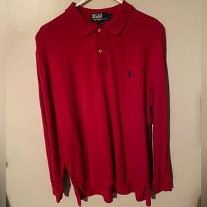 Polo by Ralph Lauren - Long Sleeve Collared Shirt. Mens Large.
